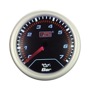 WSKAŹNIK CIŚNIENIA OLEJU ZEGAR AUTO GAUGE SMOKE