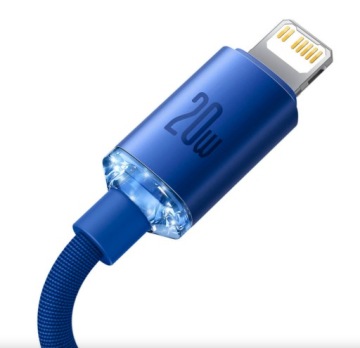 Кабель для iPhone Lightning — USB-C 20 Вт 1,2 м Baseus