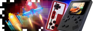 Мини-портативная игровая консоль в стиле ретро 400 в 1 Gameboy TV для игр + дополнительный планшет