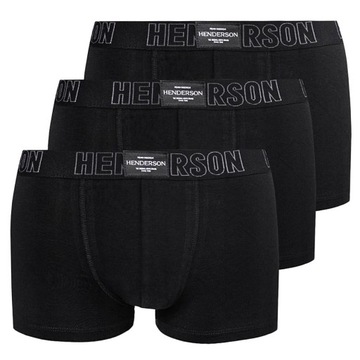 HENDERSON RNAVE męskie bokserki bawełniane 3-PAK - L