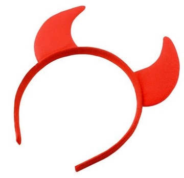 STRÓJ DIABŁA DIABEŁKA ZESTAW ROGI WIDŁY PRZEBRANIE