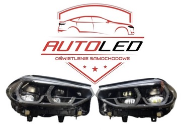 BMW X4 G02 X3 G01 LAMPY PRZOD BMW ADAPTIVE LED KOMPLET Z MODUŁAMI