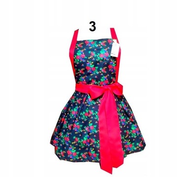 ELEGANCKI FARTUCH KUCHENNY sukienka PIN UP