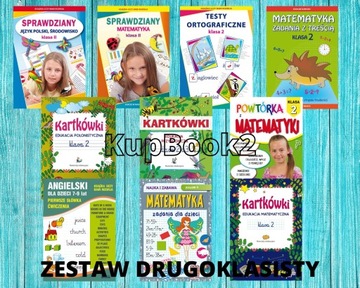 Zestaw drugoklasisty- komplet książek