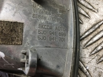 FABIA II HALOGEN LEVÝ PŘEDNÍ 5J0941699
