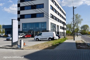 PYLON LED 350x125 cm PLEXI totem REKLAMOWY