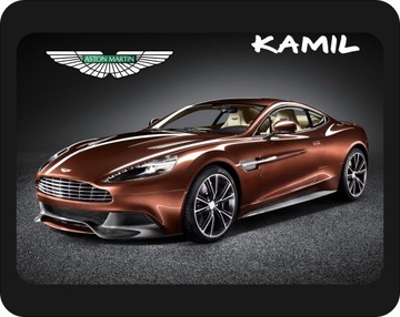 Podkładka pod myszkę ASTON MARTIN z imieniem WYBÓR