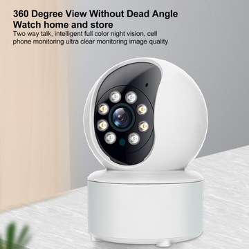 5G Wi-Fi HD камера видеонаблюдения с объективом 360 градусов