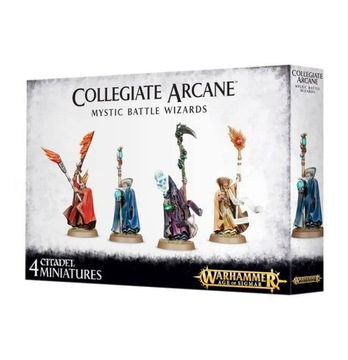 AGE OF SIGMAR Collegiate Arcane Mystic Battle Wizards
