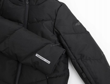 4F ЗИМНЯЯ КУРТКА НА ПЛОТНОМ ПУХУ ДЛЯ МАЛЬЧИКОВ, СТЕГАНАЯ мембрана / размер 164