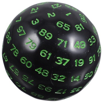 100 двусторонних кубиков. Полный многосторонний карман.