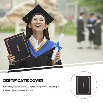 ПОЧЕТНЫЙ СЕРТИФИКАТ ОБЛОЖКА ЗОЛОТАЯ ФОЛЬГА БУМАГА КЛЕЙ