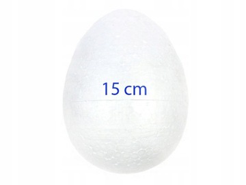 JAJKO STYROPIANOWE 15 cm Jajka Jajo Jaja Wielkanoc
