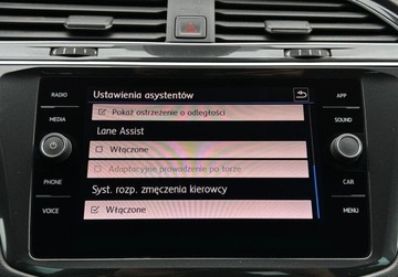 Volkswagen Tiguan II SUV 2.0 TDI 115KM 2018 Volkswagen Tiguan Comfortline Pakiet Comfort, ACC, Kamera cofana, KEYLESS, zdjęcie 28