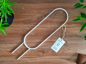 КАРПЕТ ДЛЯ ЦВЕТОВ ПЕРГОЛА ОВАЛЬНЫЙ БЕЛЫЙ 44 см