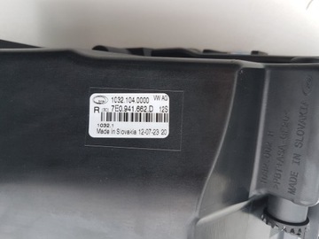 VW TRANSPORTER T6 HALOGEN PRAVÝ ORIGINÁLNÍ