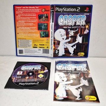 Gra CASPER AND THE GHOSTLY TRIO PS2 POLSKI W GRZE CZYTAJ OPIS !!!