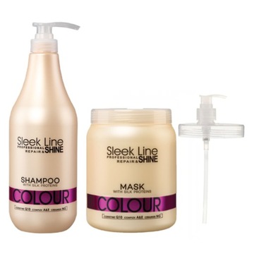 STAPIZ Sleek Line COLOR Zestaw 2x1L + POMPKA KOLOR