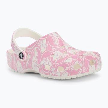 Тапочки Crocs Classic Duke Print Clog розовые твидовые 38-39 EU