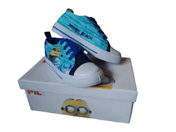 Trampki sznurowane MINIONKI R 28