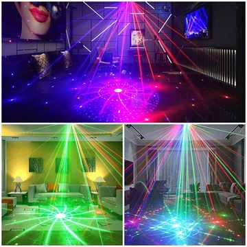 21 глаз RGBW LED DJ Лазерное сценическое освещение