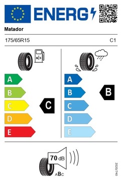 1x 175/65R15 Матадор Гекторра 3 MP47 84T 2024 г.