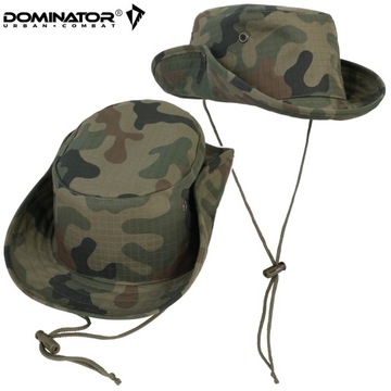 ПОЛЬСКАЯ ВОЕННАЯ ШЛЯПА ДОМИНАТОР БУШ РЫБАЛКА ИЗ ХЛОПКА RIPSTOP WZ.93 L