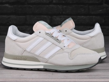 Buty męskie, sportowe Adidas ZX 500 CREAM GREEN SKÓRA ORIGINALS