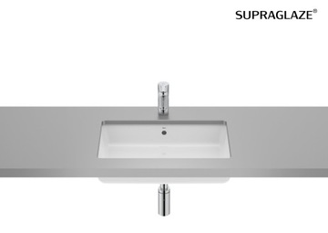 ROCA GAP SQUARE umywalka 60/55 podblatowa SUPRAGLAZE A3270YFS00