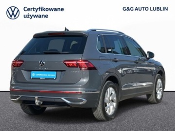 Volkswagen Tiguan II SUV Plug-in 1.4 TSI e-HYBRID 245KM 2022 Volkswagen Tiguan Tiguan 1.4 TSI Plug In DSG Highline LED Matrix Hak AsoFV, zdjęcie 4