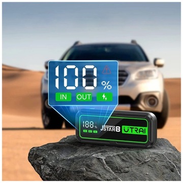 POWERBANK ДЛЯ АВТОМОБИЛЬНОГО СТАРТЕРА-БУСТЕРА НАЧИНАЕТ 12 В