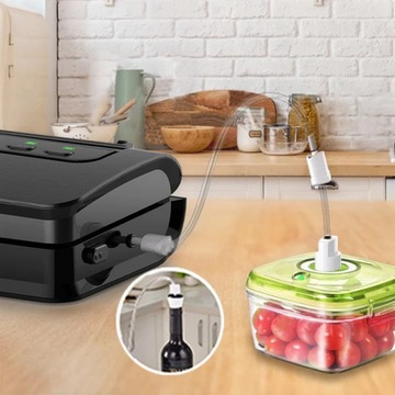 НАБОР ВАКУУМНЫХ УПАКОВАТЕЛЕЙ ABOX + ШЛАНГ И ФОЛЬГА