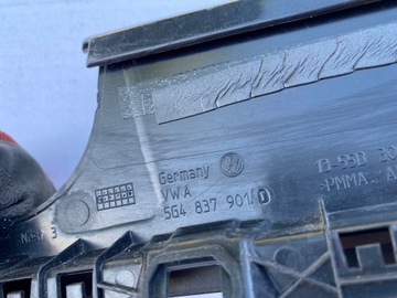 LIŠTA DVEŘE PŘEDNÍ LEVÝ 5G4837901D VW GOLF VII