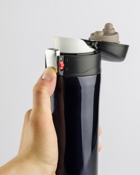 ВАКУУМНАЯ ТЕРМОКРУЖКА ТЕРМОС 440 мл - черный