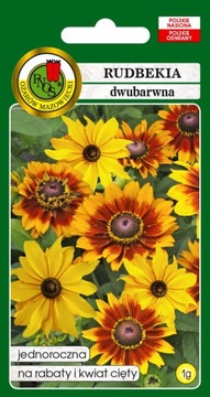 Rudbekia dwubarwna mieszanka 1g. kwiaty nasiona