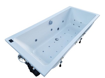 WANNA DWUOSOBOWA Z HYDROMASAŻEM 180x80 SPA JACUZZI
