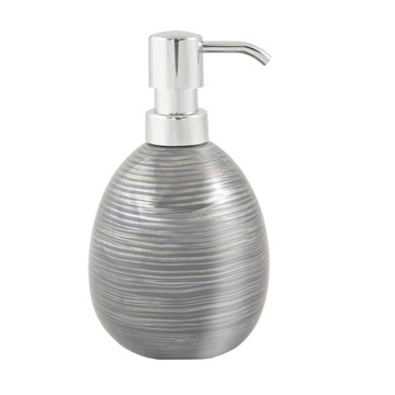 DOZOWNIK CERAMICZNY RĘCZNY DO MYDŁA BONA GRAY WOLNOSTOJĄCY MODNY STYLOWY