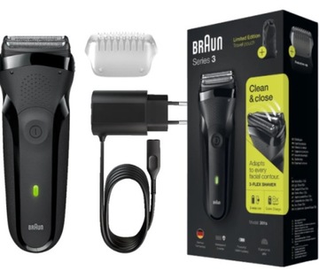 Golarka męska Braun Series 3 Foliowa Akumulatorowa + ETUI