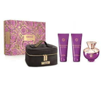 Versace Dylan Purple EDP 100 + гель 100мл + бальзам 100мл + косметичка