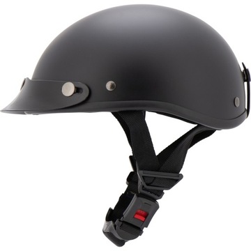 Kask Retro Orzeszek na Choppera Braincap L