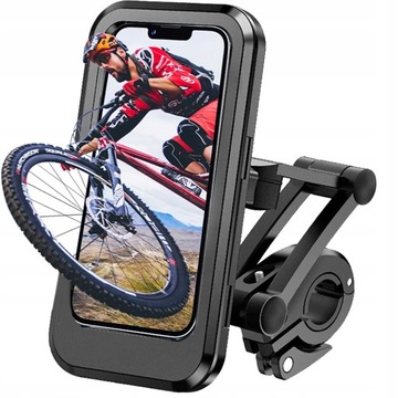 WODOODPORNY UCHWYT ROWEROWY NA TELEFON KIEROWNICĘ