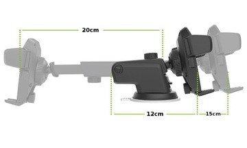 ГРАВИТАЦИОННЫЙ ДЕРЖАТЕЛЬ ТЕЛЕФОНА ДЛЯ ОКНА + ДЛЯ РЕШЕТКИ