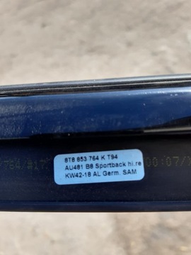 AUDI A5 8T8853764K LIŠTA ZHRNUJÍCÍ