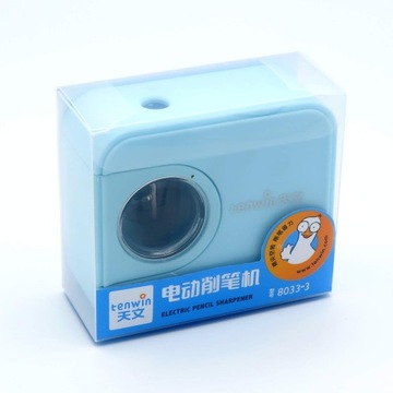 Мини-электрическая точилка, работающая от 2 батареек типа AA TENWIN.