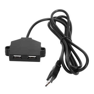 Двойное USB-разъем для зарядки с кабелем длиной 1,5 м, напряжение 5 В.