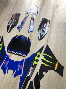 YAMAHA YZF 250 19-22 okleina monster z ITALII CUBAMOTO