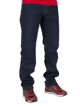 Spodnie męskie jeans W:39 102 cm L:32 granat