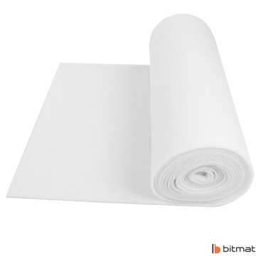 Ткань фильтровальная G4 EU4 220г 10мм 1м2 из рулонных фильтров для рекуператора