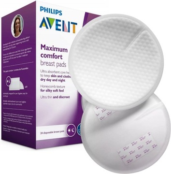 PHILIPS AVENT WKŁADKI LAKTACYJNE ULTRACIENKIE 24szt