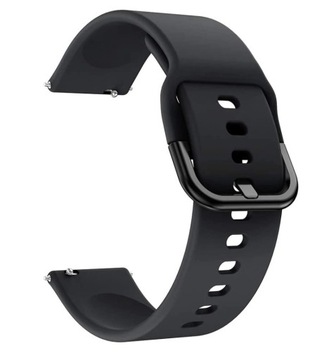 Pasek do zegarka opaska smartwach 22mm czarny